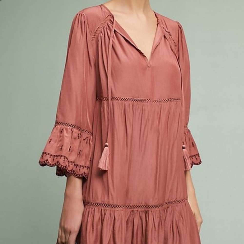 Anthropologie- Moon River tunic dress